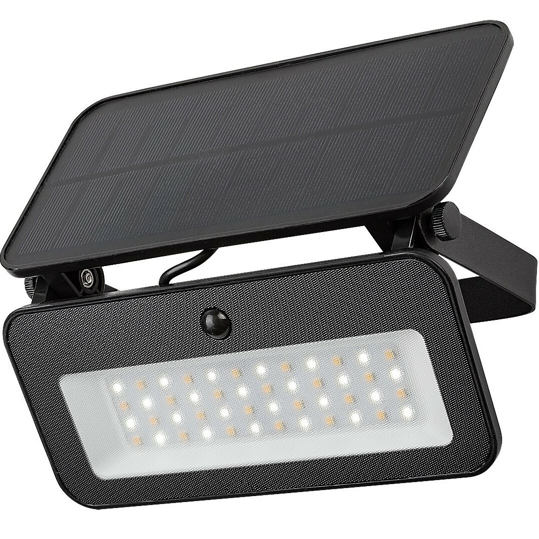 Rabalux 77160 vonkajšie nástenné solárne funkčné LED svietidlo Tarcal, 8W, IP65