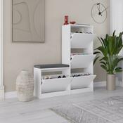 Dulap pentru pantofi Dude White