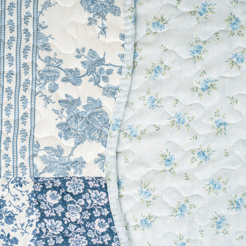 4Home Prekrivalo za posteljo Blue Patchwork, 220 x240 cm