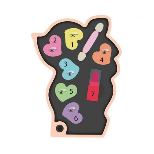 Zestaw do makijażu Clementoni Crazy Chic, jelonek, 27 x 22 x 5 cm