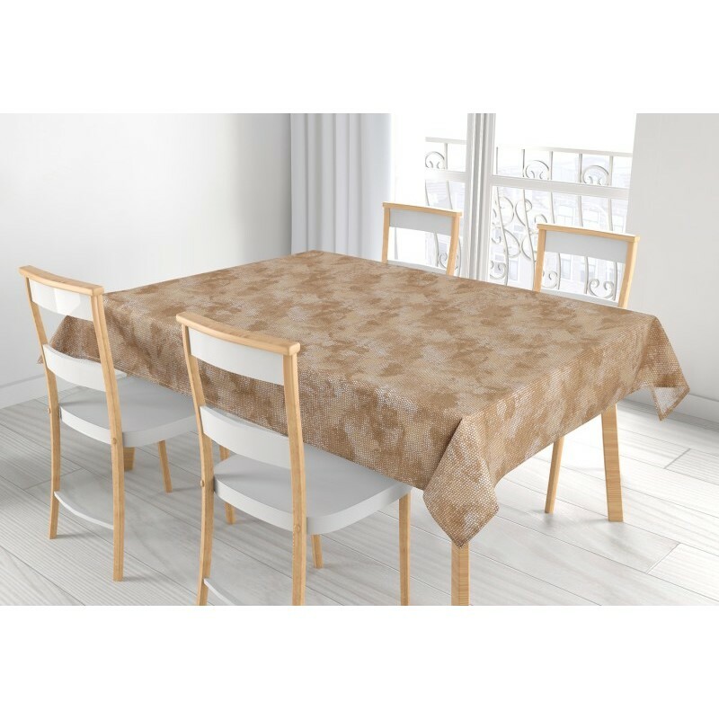 Bellatex Ubrus Adéla Hadí kůže hnědá, 120 x 140 cm