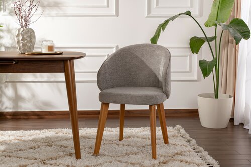 Set de scaune de sufragerie Bentley Grey and DarkOak, 2 buc.