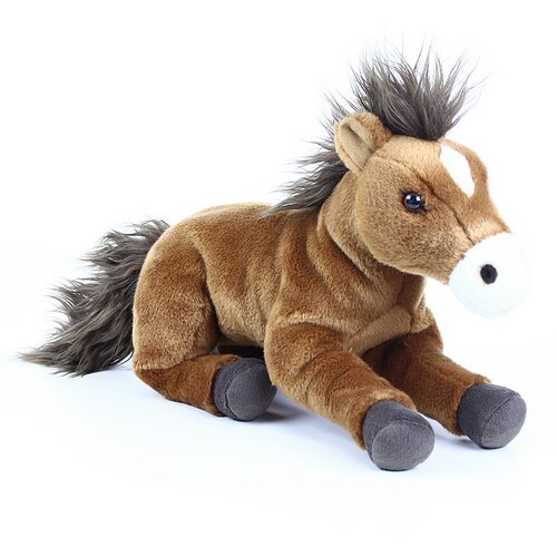 Rappa Plüschpferd liegend, 35 cm