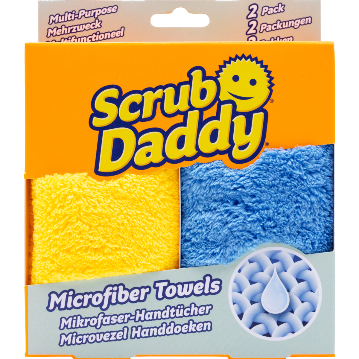 Scrub Daddy Ściereczki z mikrowłókna 2 szt.