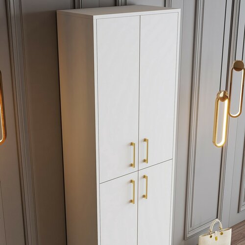 Schrank Berlin White and Gold
