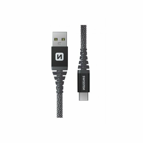 SWISSTEN Kevlarowy kabel do ładowania USB USB-C, 1,5 m