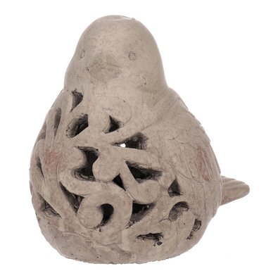 Dekoracija za svečo Ptáček, 18 x 14 x 19 cm, beton