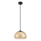 Rabalux 72273 moderní závěsný lustr Elowen, jantarová, G9, 1x max. 5W