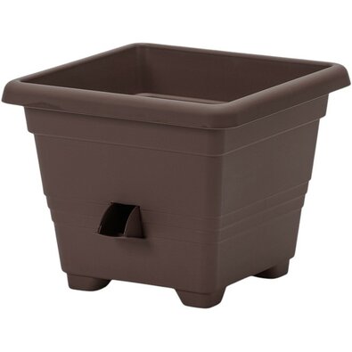 Plastia Bergamot Горщик для квітів з автополивом25 x 25 см коричневий