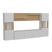Mobilier TV Lore White and Teak
