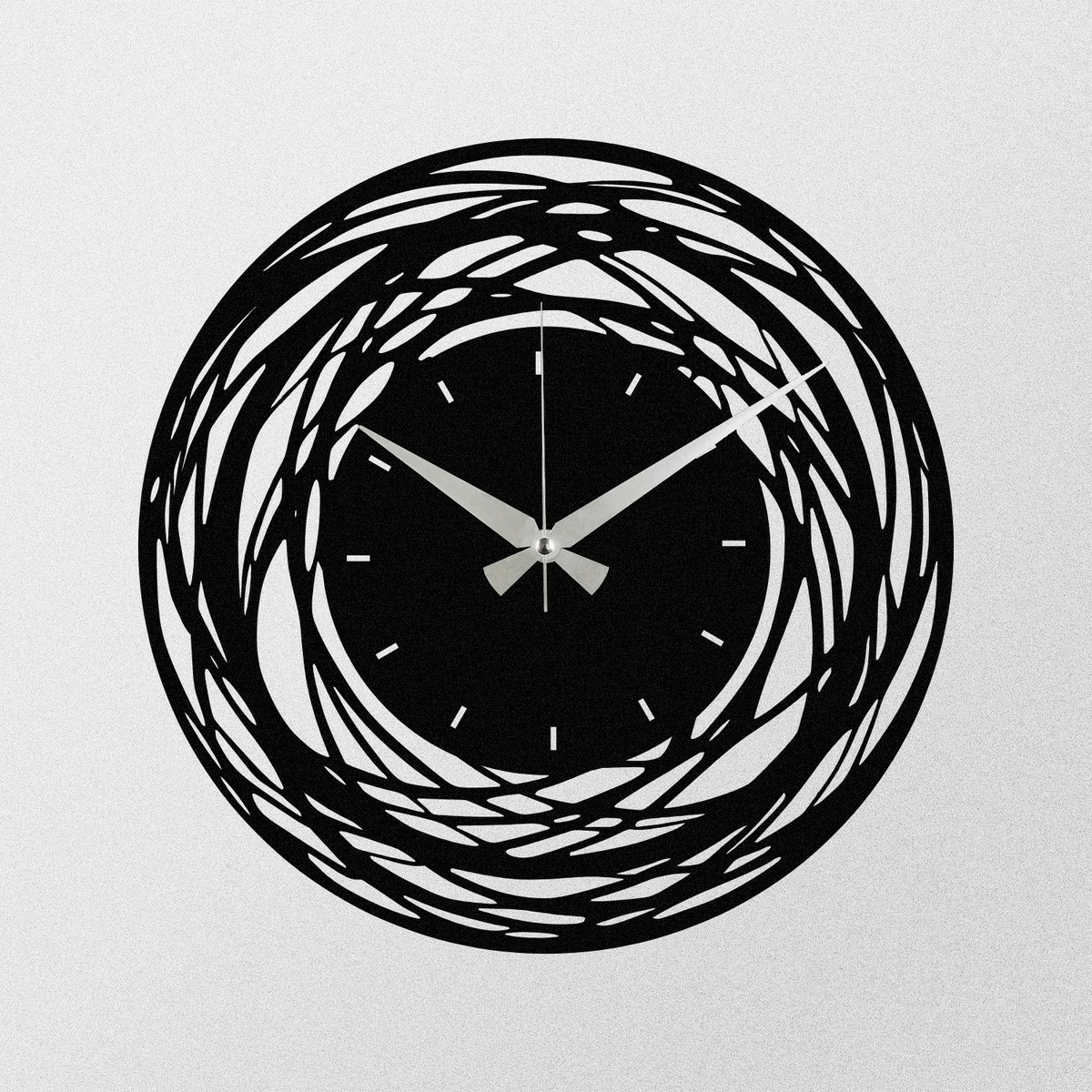 Zegar ścienny Black Nest S022, 48 x 48 cm