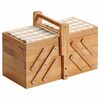 Kesper 58710 Organizator za šiviljski priborbambus, 29 x 19 x 16,5 cm