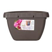 Plastia Siesta Doniczka samonawadniająca na ścianębrązowy, 29 cm
