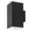 Rabalux 77157 zewnętrzna lampa ścienna LED Urfa,18 W, IP65, czarna