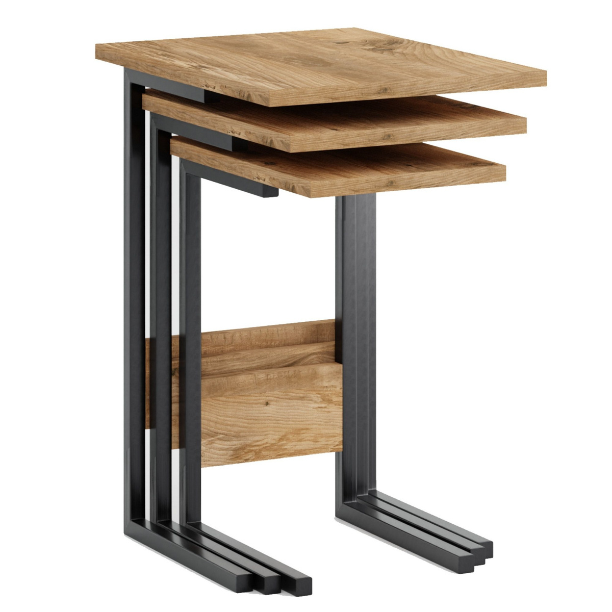 Odkládací stolek Atlantic Pine, 3 ks