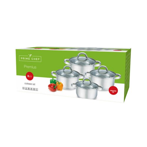 Banquet Set de oale din inox Premius, 8 piese