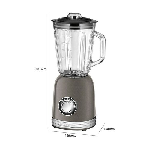 ProfiCook UM 1195 TI stolní mixér, šedá - thumb (1)