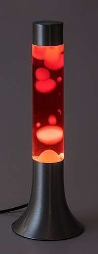 Rabalux 76025 dekoratívna lávová stolná LED lampa Poppilol, červeno-žltá