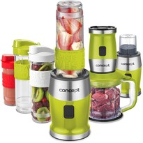 Concept SM3393 Fresh&Nutri multifunkční mixér,  700 W + láhve 2 x 570 ml + 400 ml, zelená