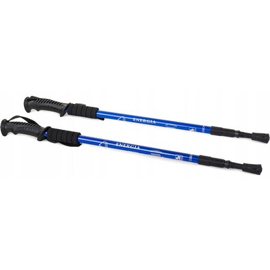Nordic walking palice za hojo antishock, modre