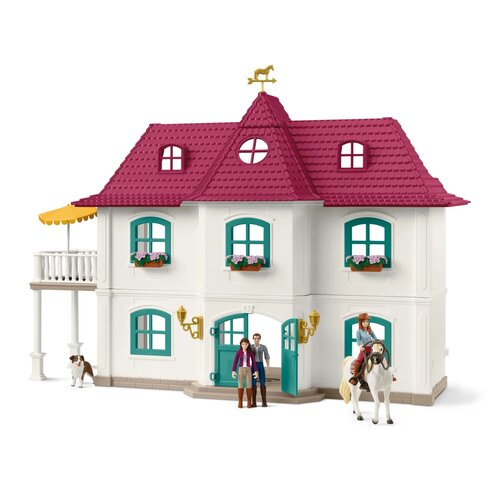 Schleich 42706 Dedinský dom a stajňa pri jazere