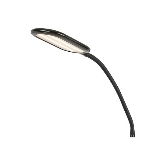 Rabalux 74009 stojacia LED lampa Adelmo, 10 W, čierna