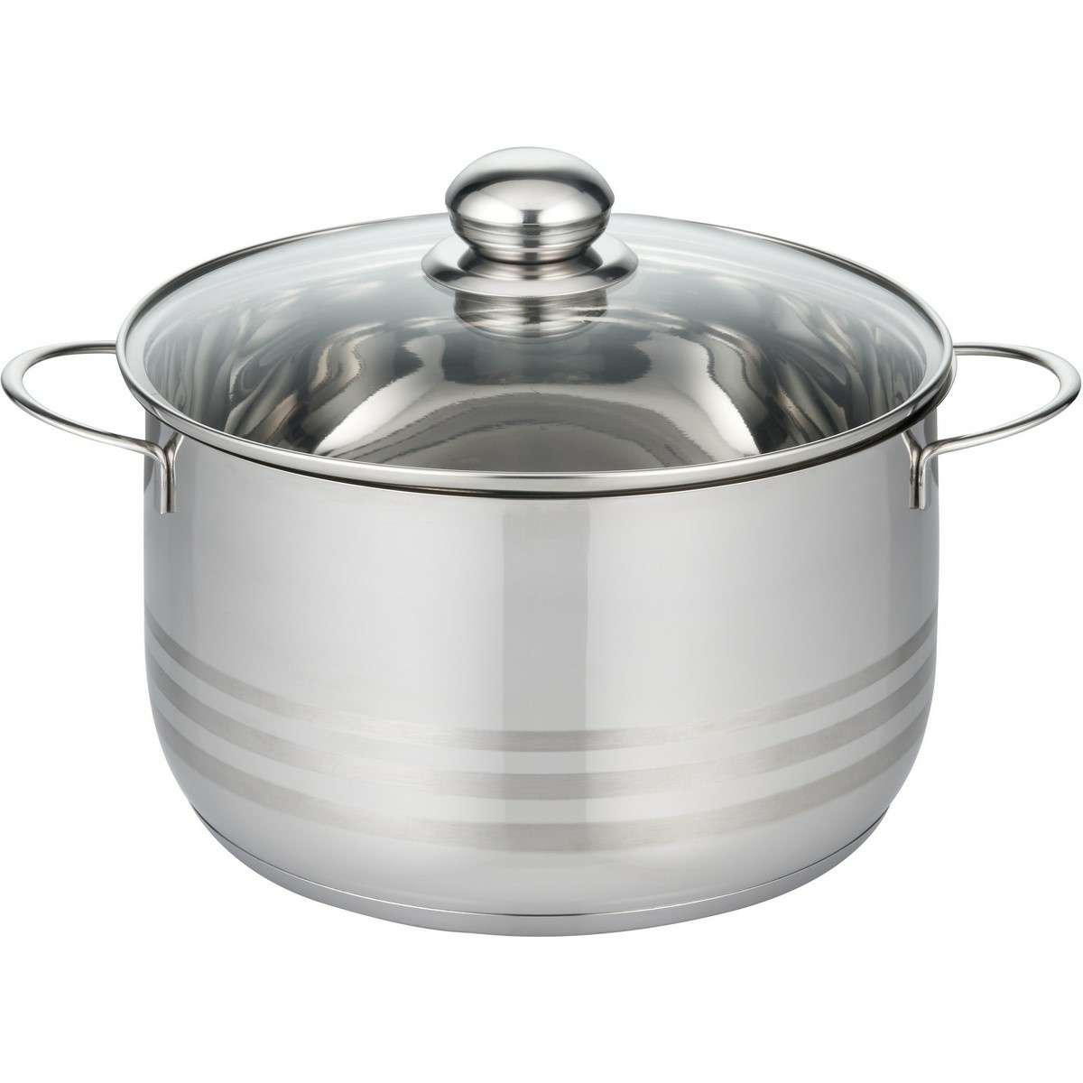 Elo 22224 Basic Garnek ze stali nierdzewnejBrillant 24 cm, 5,4 l, 5,4 l
