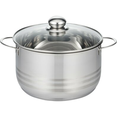 Elo 22224 Basic Oală din oțel inoxidabil Brillant24 cm, 5,4 l