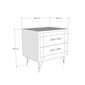 Stolik nocny Night White
