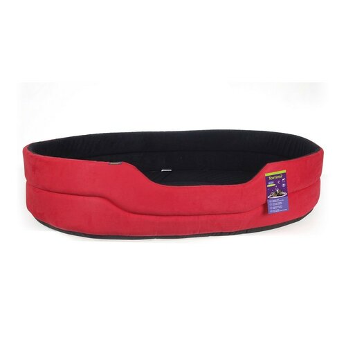 Tommi Hunde- und Katzenkorb Duo Nr. 9 rot, 100 x 82 x 22 cm