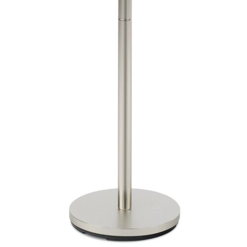 Metall-Garderobenständer 80609-07 Ron, geschliffenes Nickel, 175 cm