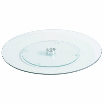 Kesper 34440 Drehbares Serviertablett, Durchmesser 32 cm