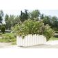 Gardenico Blumenkasten Fency Anthrazit,  50 x 18,5 cm