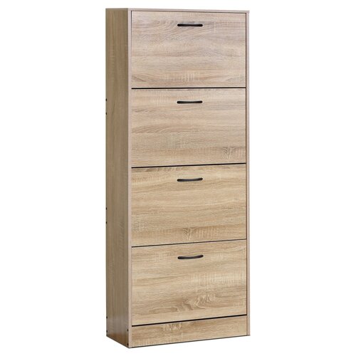 Schuhschrank mit Fächern G1018 OAK, Eiche