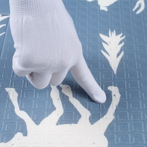 PlayTo Multifunktionale Spielmatte Les Vintage, 200 x 150 cm