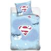 Detské bavlnené obliečky do postieľky Little Superman, 100 x 135 cm, 40 x 60 cm