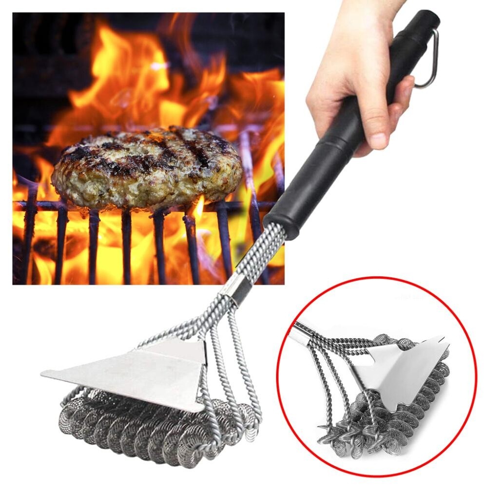 Drôtená kefa na čistenie grilu BBQ Welfon