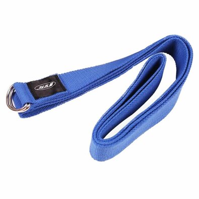 Přitahovací pásek Yoga Strap, modrá