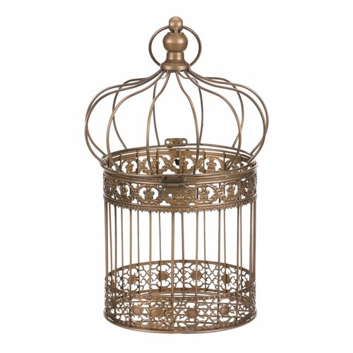 Zestaw klatek metalowych Vask 2 szt., miedziany