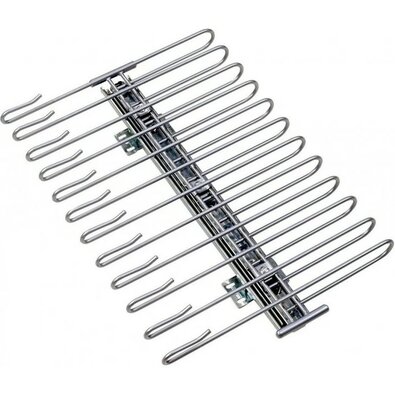 Wenko Cuier extensibil pentru pantaloni pentrudulap, 12 perechi