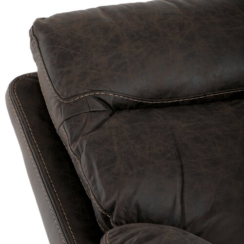 Fotel rozkładany 4092 COF3, vintage, ciemny brąz