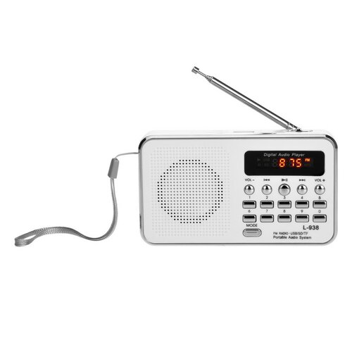 Bravo B-6039 radio cyfrowe Sam, biały