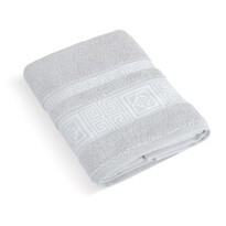 Ręcznik kąpielowy Grecka kolekcja jasnoszary