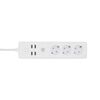 Cablu prelungitor Tellur WiFi Smart Power Strip alb, 1,8 m