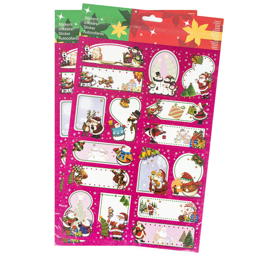 Öntapadós ajándékkísérő matrica