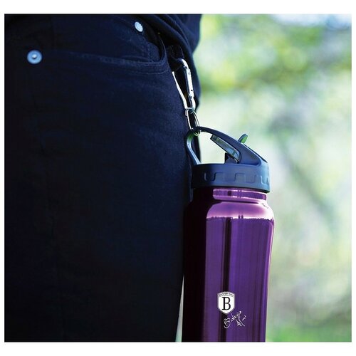 Berlinger Haus Пляшка спортивна Purple Metallic Line, 0,5 л