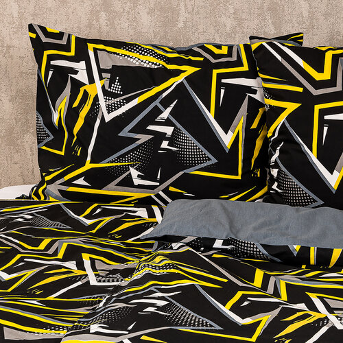 Lenjerie de pat din bumbac 4Home Rock, 140 x 220 cm, 70 x 90 cm