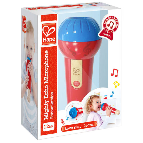 Hape Baby Microfon Mighty Echo, 21,8 x 8 cm