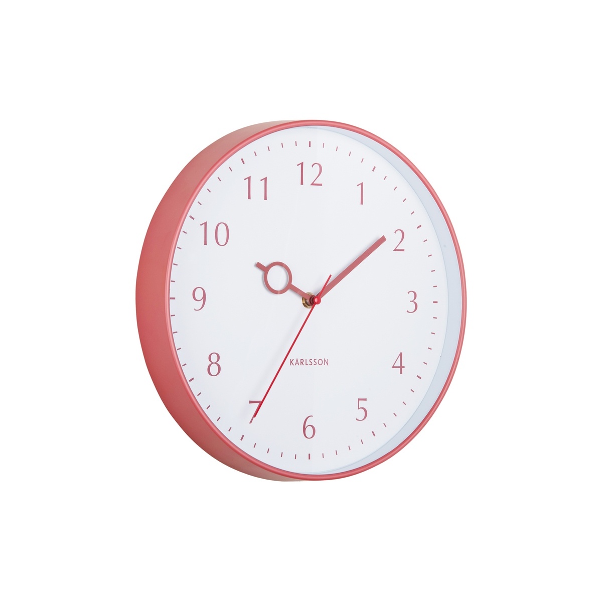 Karlsson 5992RD design falióra piros, átmérő 30 cm termék 2. képe
