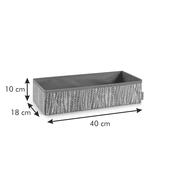 Tescoma Krabice otevřená FANCY HOME  40 x 18 x 10 cm, béžová